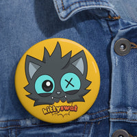 X, Happy Custom Pin Buttons