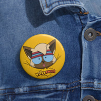 Omar, Surprised Custom Pin Buttons