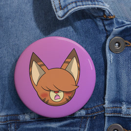 Claire, Surprised Custom Pin Buttons