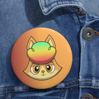 Simone, Happy Custom Pin Buttons