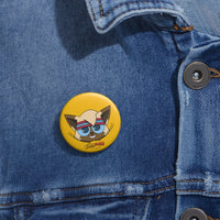 Omar, Happy Custom Pin Buttons