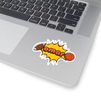 Omar + Smack Kiss-Cut Stickers