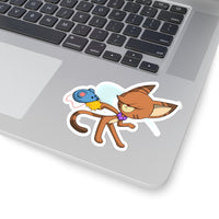 Claire + Mouse Kiss-Cut Stickers