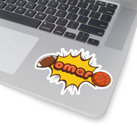 Omar + Smack Kiss-Cut Stickers