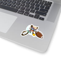 Omar + Football Kiss-Cut Stickers