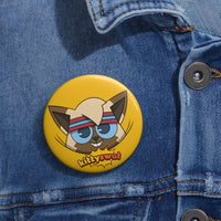 Omar, Happy Custom Pin Buttons