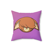 Claire Spun Polyester Square Pillow