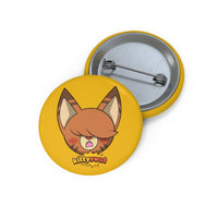 Claire, Surprised Custom Pin Buttons