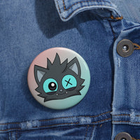 X, Happy Custom Pin Buttons