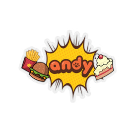 Andy + Smack Kiss-Cut Stickers