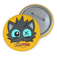 X, Happy Custom Pin Buttons