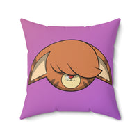 Claire Spun Polyester Square Pillow