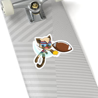 Omar + Football Kiss-Cut Stickers