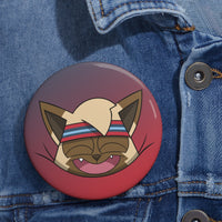 Omar, Excited Custom Pin Buttons