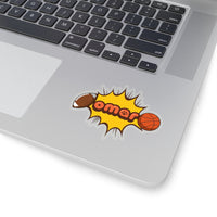 Omar + Smack Kiss-Cut Stickers