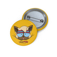 Omar, Surprised Custom Pin Buttons
